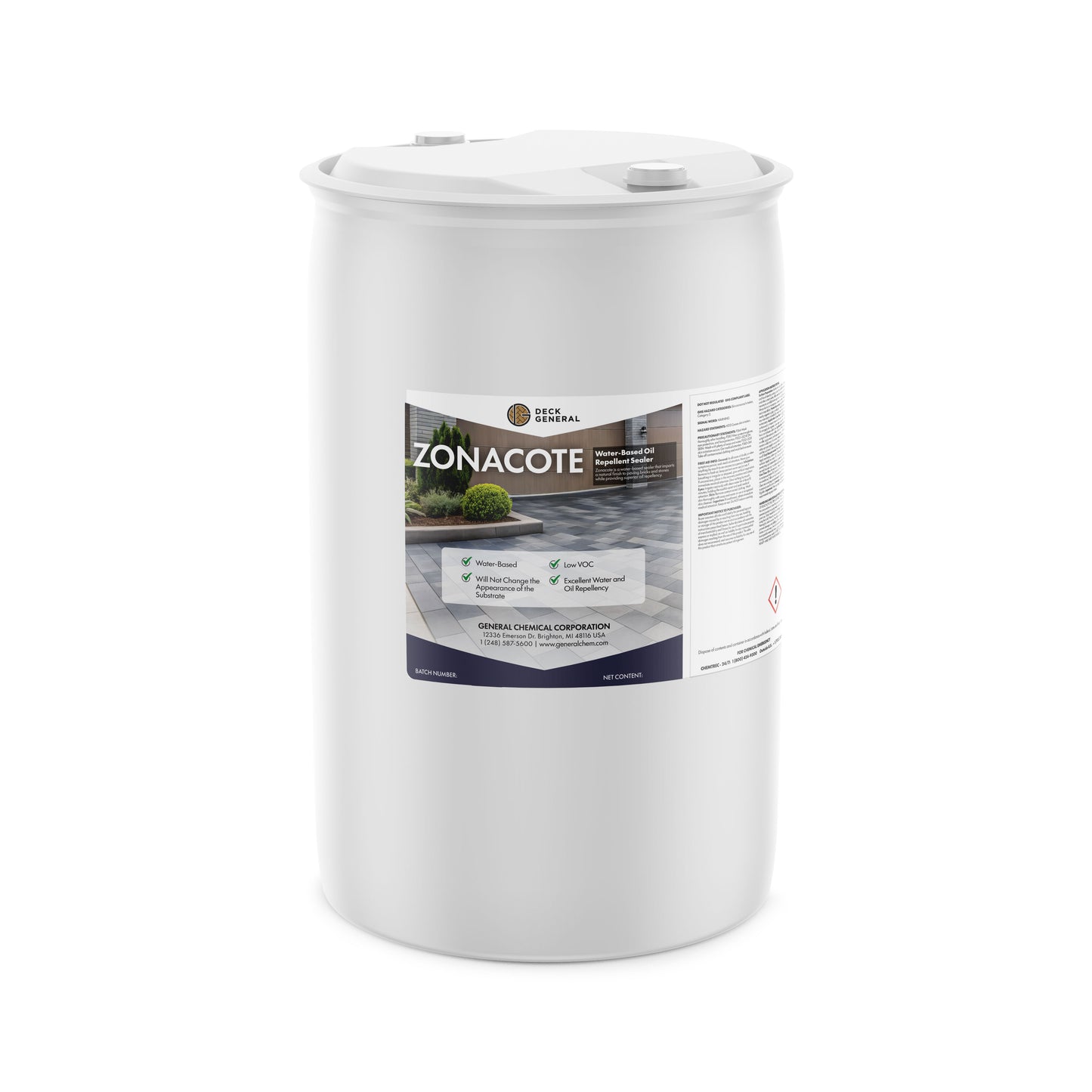 PaverGeneral Zonacote - Oil Repellent Finish for Stone