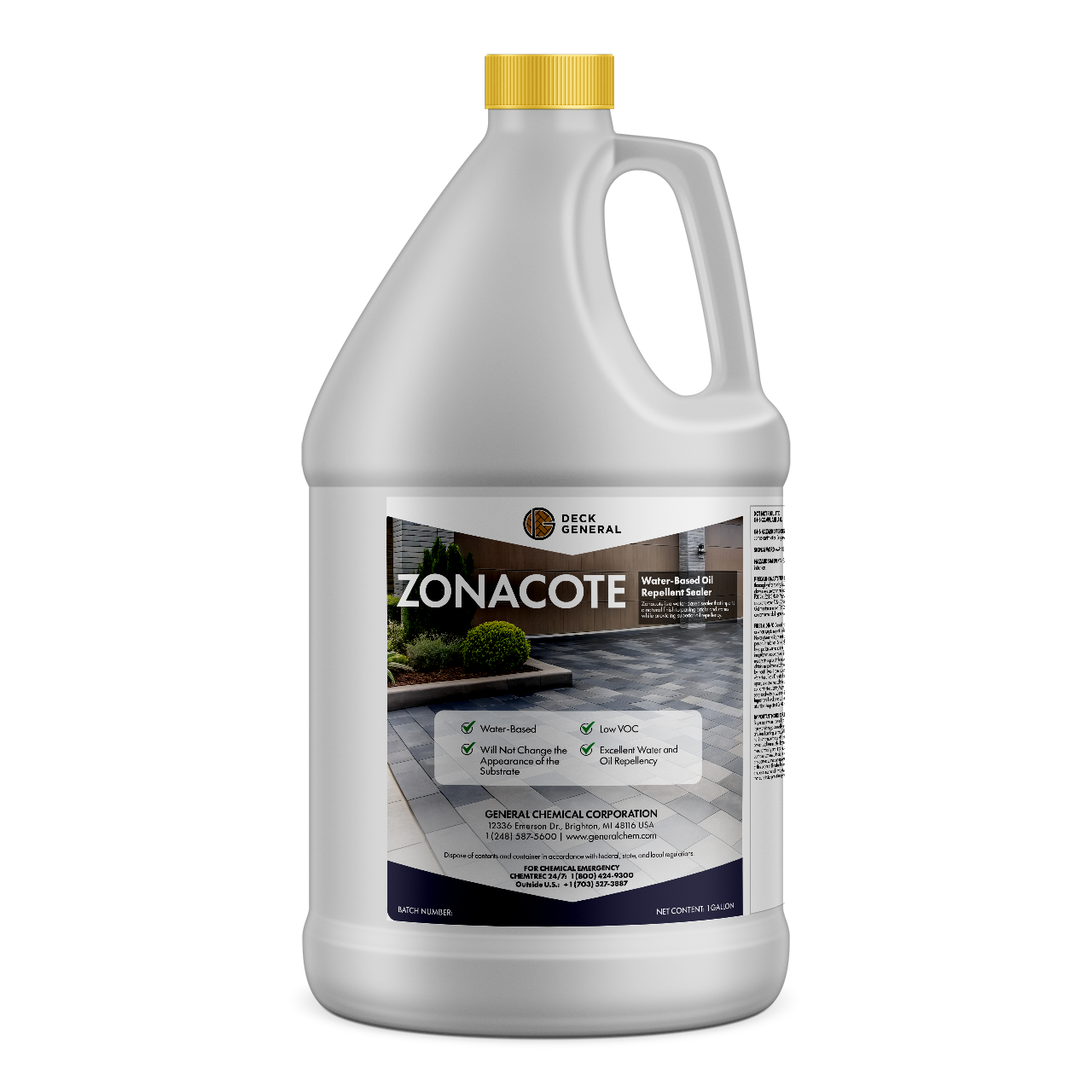 PaverGeneral Zonacote - Oil Repellent Finish for Stone