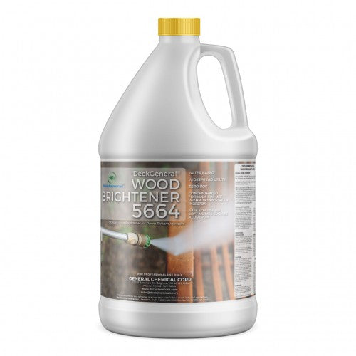 DeckGeneral Down Stream Injectable Wood Brightener 5664 - Restore the Natural Color of Wood in Minutes
