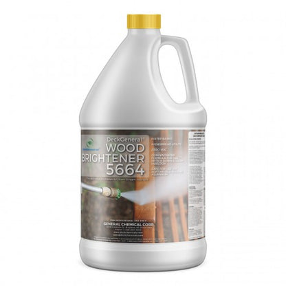 DeckGeneral Down Stream Injectable Wood Brightener 5664 - Restore the Natural Color of Wood in Minutes
