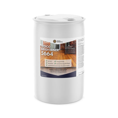 DeckGeneral Down Stream Injectable Wood Brightener 5664 - Restore the Natural Color of Wood in Minutes