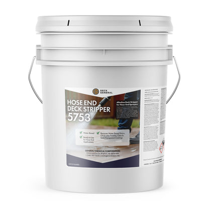 DeckGeneral Hose End Deck Stripper 5753 - Remove Clear and Semi-Clear Stains, Films, and Sealers