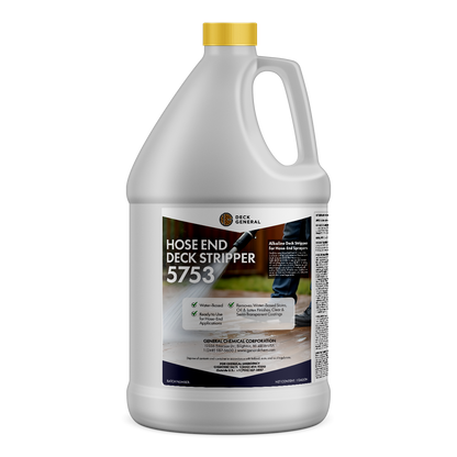 DeckGeneral Hose End Deck Stripper 5753 - Remove Clear and Semi-Clear Stains, Films, and Sealers