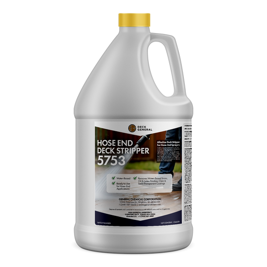 DeckGeneral Hose End Deck Stripper 5753 - Remove Clear and Semi-Clear Stains, Films, and Sealers