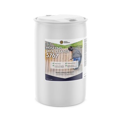DeckGeneral Hose End Deck Cleaner 5767 - Acidic Cleaner for Wood, Furniture, and Decor