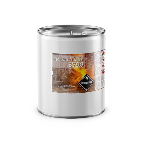 FoundryGeneral Incast Clean 5798 - Wax Pattern Cleaner/Etch - Remove of Excess Material from Casts and Molds