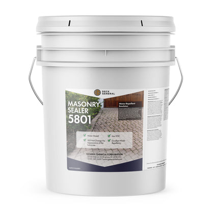 PaverGeneral Masonry Sealer 5801 - Water Damage Protection Invisible Finish Sealer