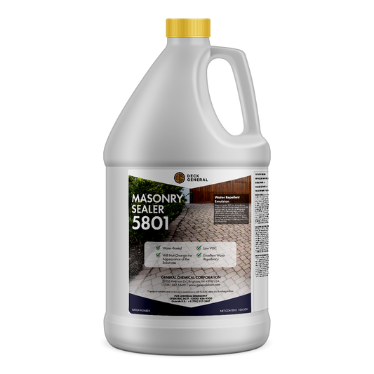 PaverGeneral Masonry Sealer 5801 - Water Damage Protection Invisible Finish Sealer
