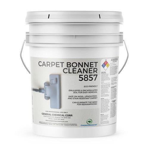 CarpetGeneral Carpet Bonnet Cleaner 5857 - Carpet Cleaning Shampoo for Rotary Cleaners