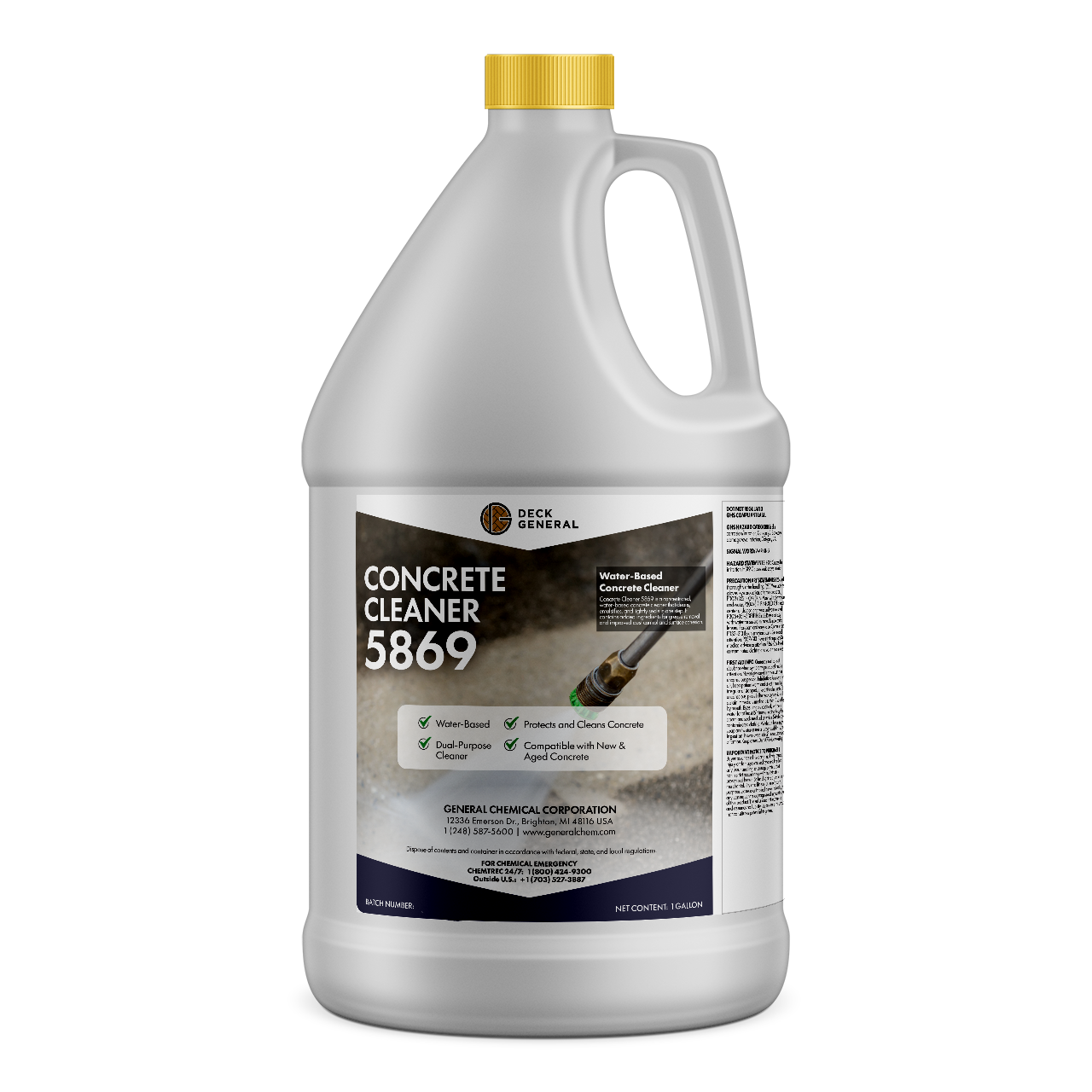 Concrete Cleaner 5869 - Water Based Concrete Cleaner