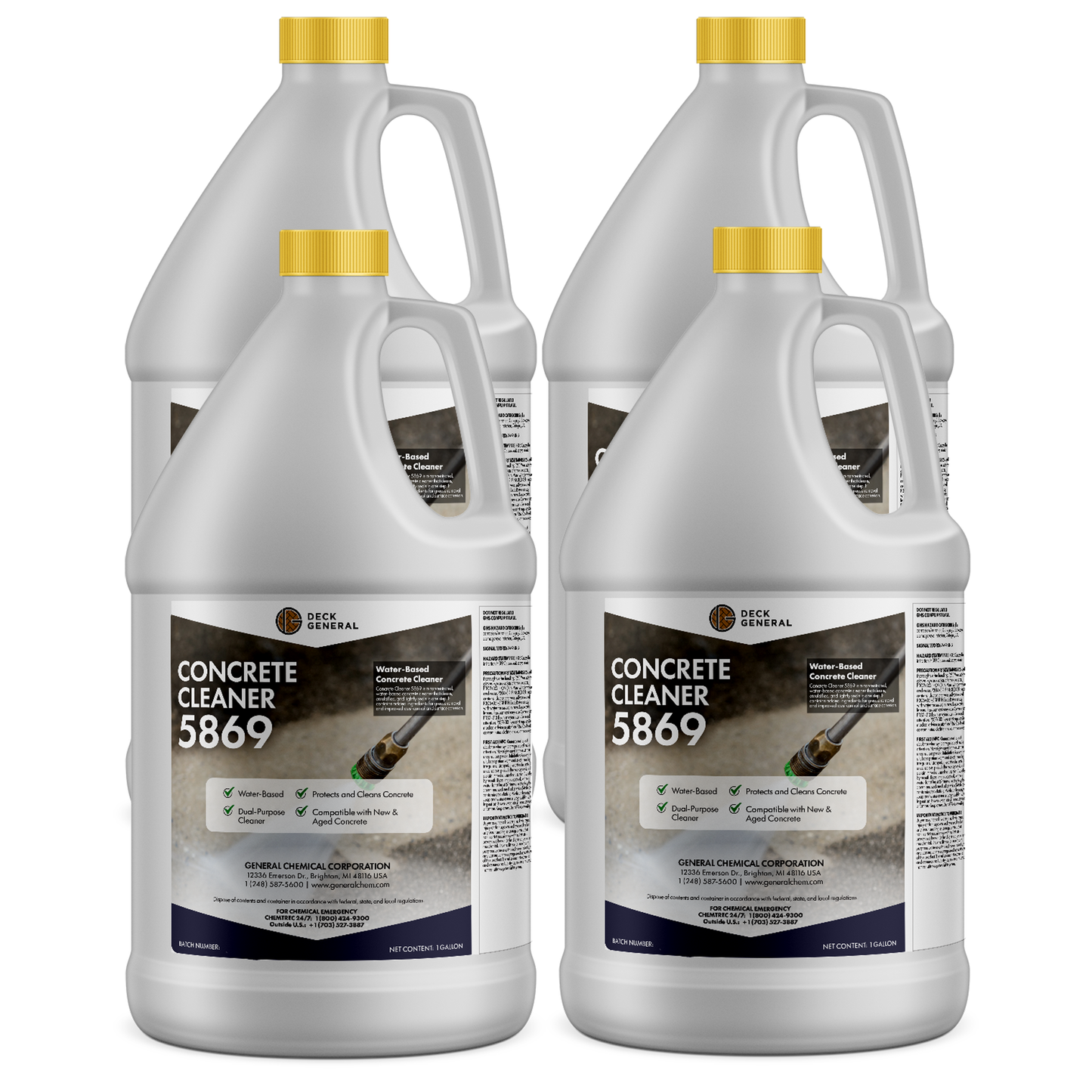 Concrete Cleaner 5869 - Water Based Concrete Cleaner