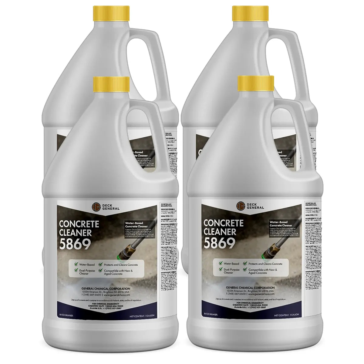 Concrete Cleaner 5869 - Water Based Concrete Cleaner