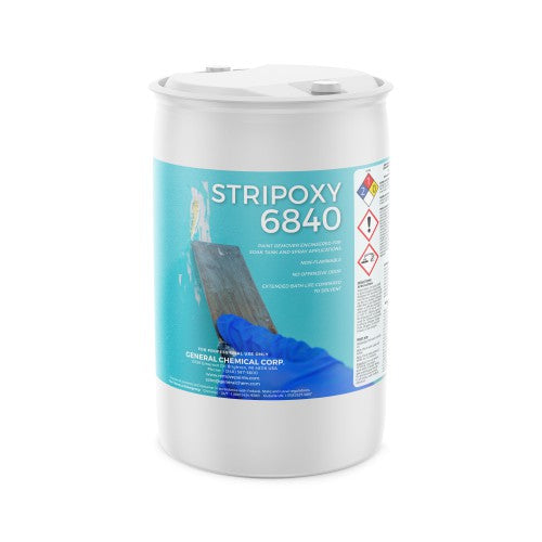 Stripoxy 6840 - Cured and Uncured Epoxy Paint Remover for Metal Surfaces