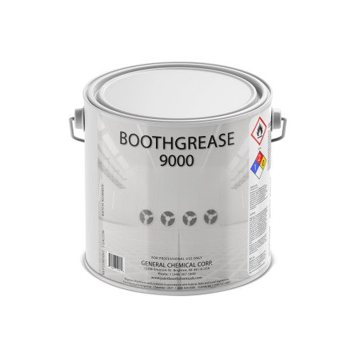 Booth Grease 9000 - Clear Protective Paint Coating for Heavy Overspray