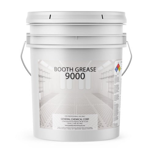 Booth Grease 9000 - Clear Protective Paint Coating for Heavy Overspray