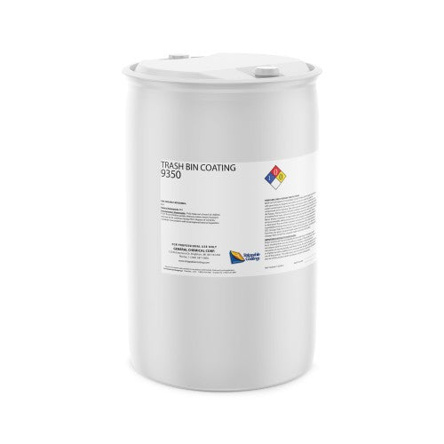 Trash Bin Coating 9350 - Peelable Lining to Keep Trash Cans Cleaner