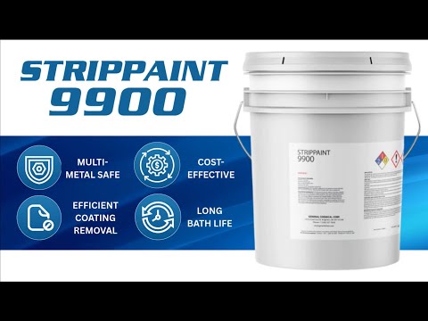 StripPaint 9900 - Cured Coating Stripper for Powder, E-coating, and Wet Coatings
