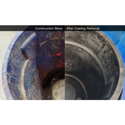 Trash Bin Coating 9350 - Peelable Lining to Keep Trash Cans Cleaner