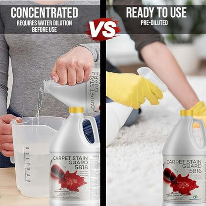 Carpet Stain  Guard 5816 - Ready to Use Carpet and Upholstery Protector, Stain Repellent