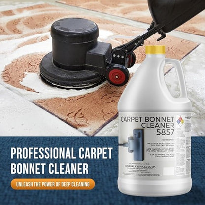 CarpetGeneral Carpet Bonnet Cleaner 5857 - Carpet Cleaning Shampoo for Rotary Cleaners