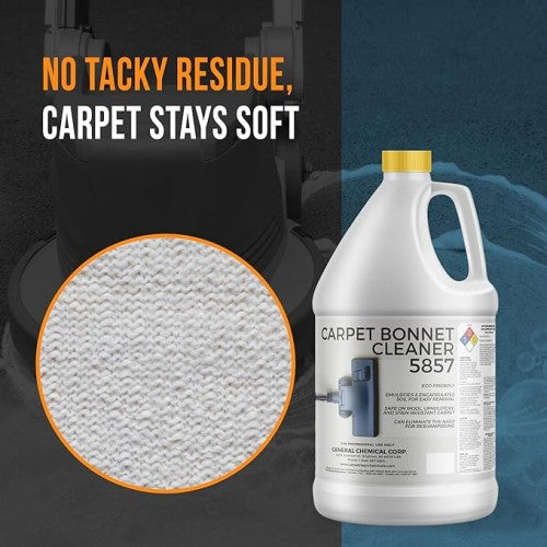 CarpetGeneral Carpet Bonnet Cleaner 5857 - Carpet Cleaning Shampoo for Rotary Cleaners