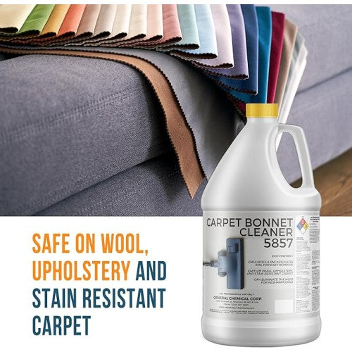 CarpetGeneral Carpet Bonnet Cleaner 5857 - Carpet Cleaning Shampoo for Rotary Cleaners