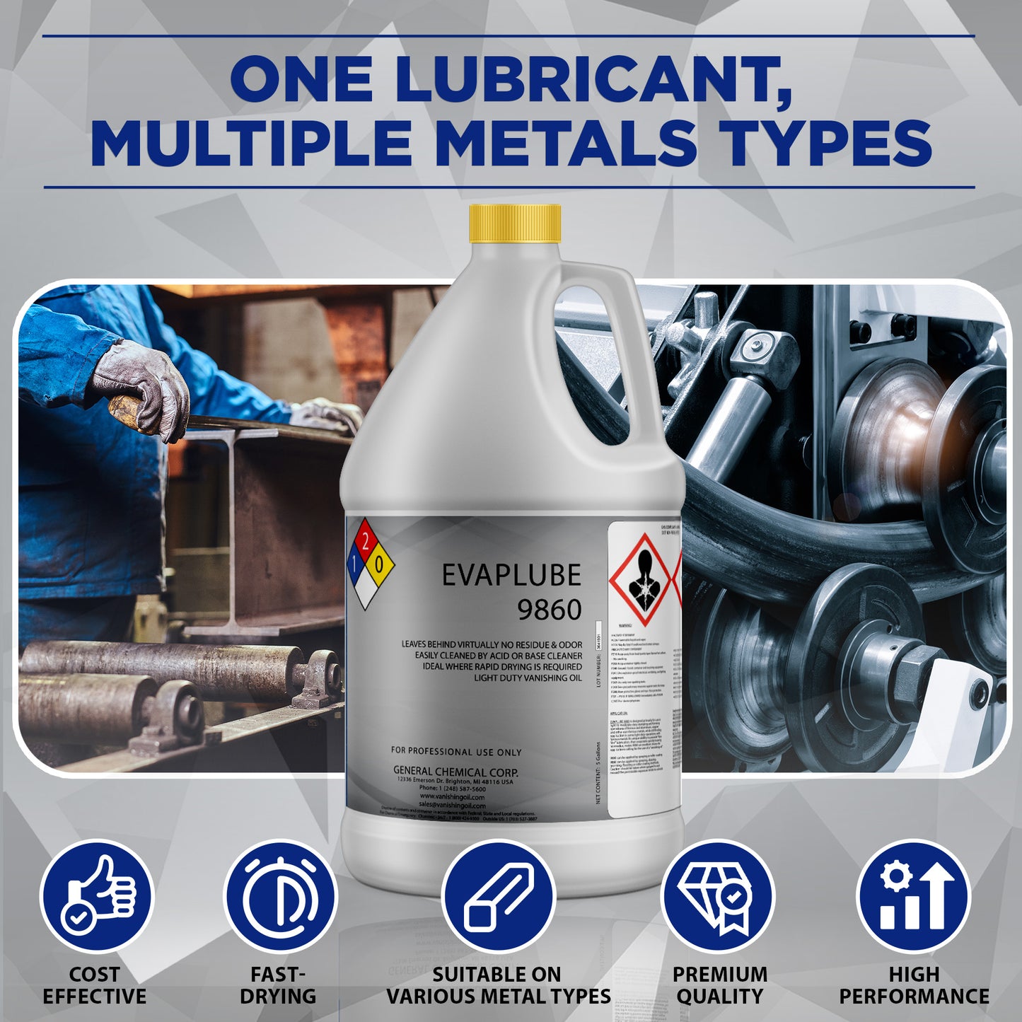 EvapLube 9860 - Vanishing Metal Forming Lubricant