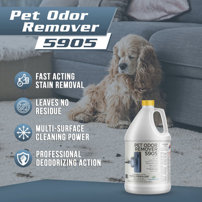 Pet Urine Smell and Odor Remover 5905 - Eliminate Organic Pet Odors