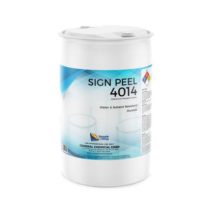Sign Peel 4014 - Clear Paint Protection Coating for Plastic, Polycarbonate, and Acrylic