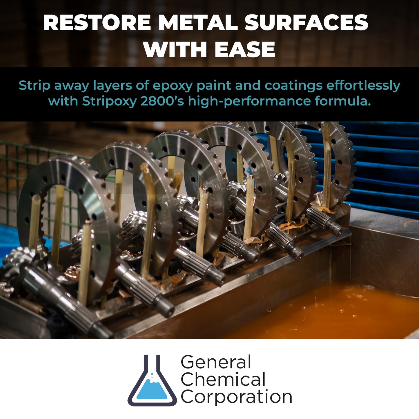 Stripoxy 2800 - Water Based Epoxy Paint Remover for Aluminum
