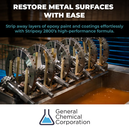 Stripoxy 2800 - Water Based Epoxy Paint Remover for Aluminum