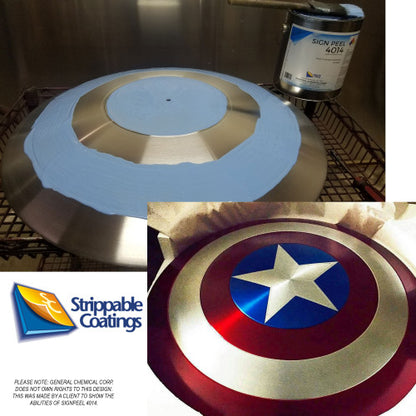 Sign Peel 4014 - Clear Paint Protection Coating for Plastic, Polycarbonate, and Acrylic