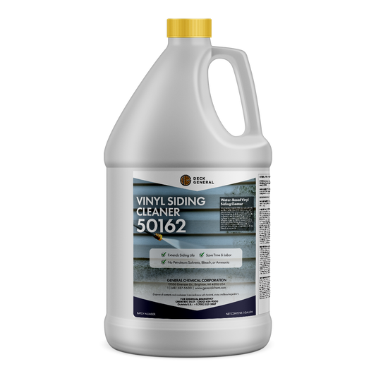 DeckGeneral Vinyl Siding Cleaner 50162 - Effective Cleaning for Siding, Gutters, Walkways, and More