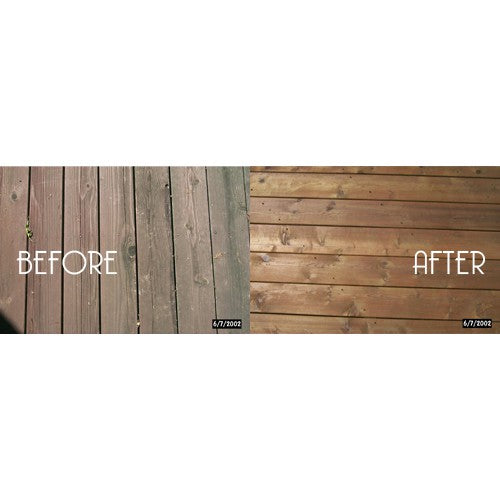 DeckGeneral Mill Glaze Remover - Remove Resin from New Wood