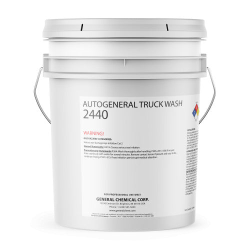 AutoGeneral Truck Wash Soap 2440 - Heavy Duty Industrial Shampoo for an Effective Clean