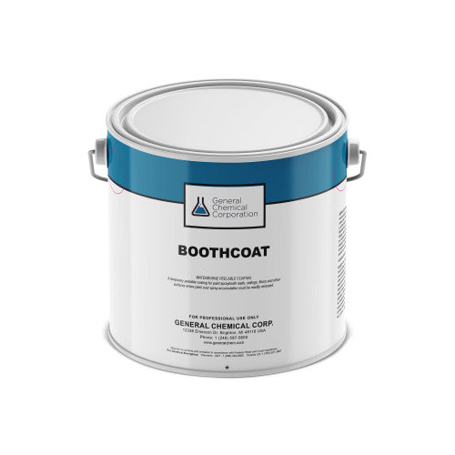 Boothcoat 5201 - Peelable White Protective Coating for Spray Paint Application