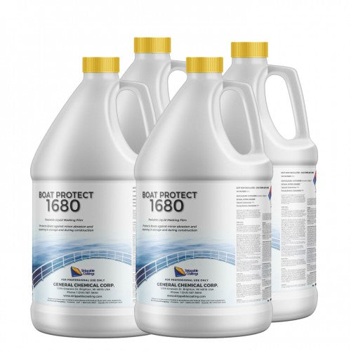BoatProtect 1680 - Temporary Coating for Boat Hull, Glass, Wood, and More