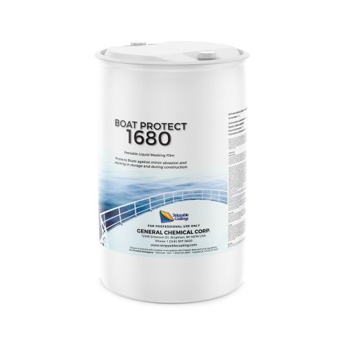 BoatProtect 1680 - Temporary Coating for Boat Hull, Glass, Wood, and More
