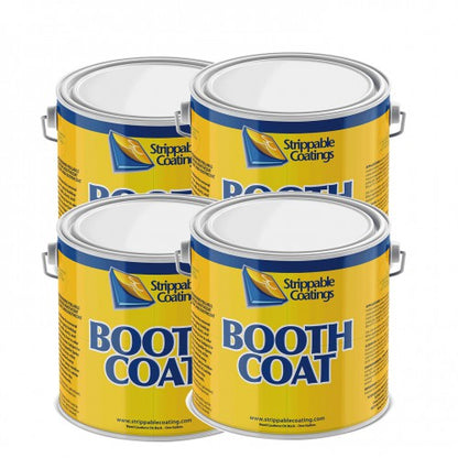 Boothcoat 1700 - Low Gloss Protective White Coating for Painting