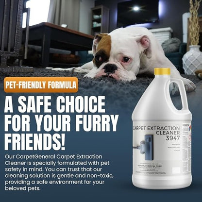 CarpetGeneral Carpet Extraction Detergent 3947 - Deep Clean Liquid Detergent for Carpets