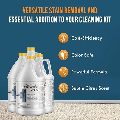CarpetGeneral CD 4285 - Multi Purpose Carpet Degreaser, Stain Remover