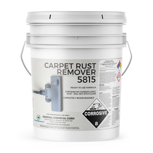 CarpetGeneral Rust Remover 5815 - Destroy Rust Stains on Curtains, Rugs, and More
