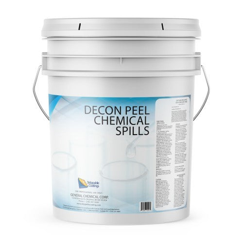DeconPeel Chemical Spills 5900 - Radioactive Decontaminate for Floors, Walls, and Equipment