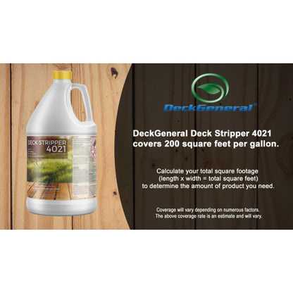 DeckGeneral Deck Stripper 4021 - Remove Oil and Latex Finishes from Wood
