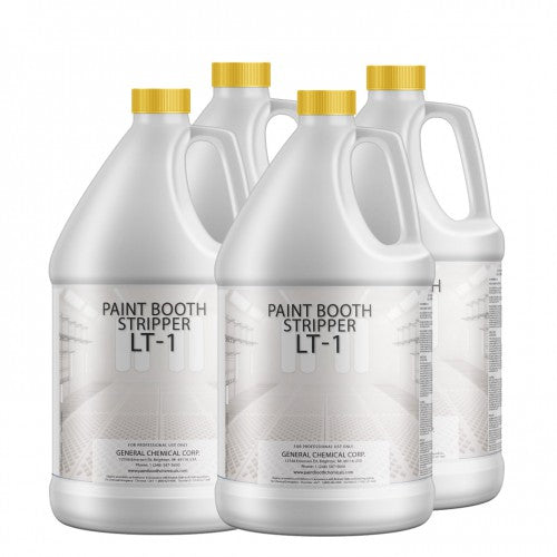 Paint Booth Stripper PC-47-LT-1 - Thick Solvent Based Paint Remover for Clear Coats