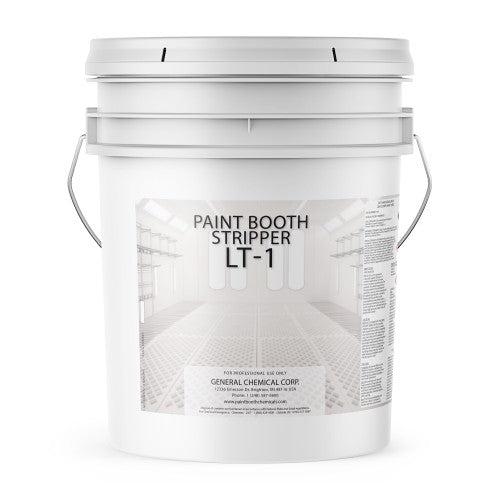 Paint Booth Stripper PC-47-LT-1 - Thick Solvent Based Paint Remover for Clear Coats