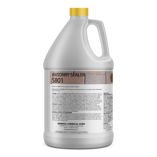 PaverGeneral Masonry Sealer 5801 - Water Damage Protection Invisible Finish Sealer