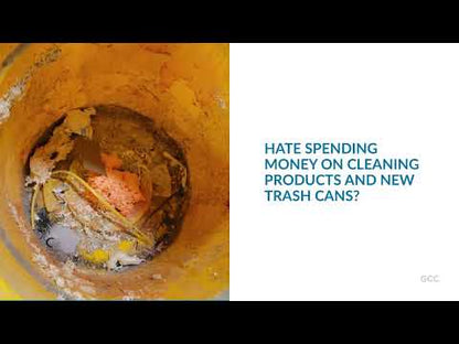 Trash Bin Coating 9350 - Peelable Lining to Keep Trash Cans Cleaner