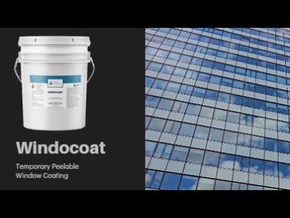 Windocoat 4880 - Temporary Protective Coating for Windows and Glass