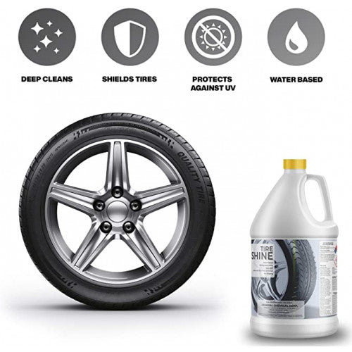 AutoGeneral Tire Shine - Water Based Non-Greasy Protection from Fading, Cracking and Sun